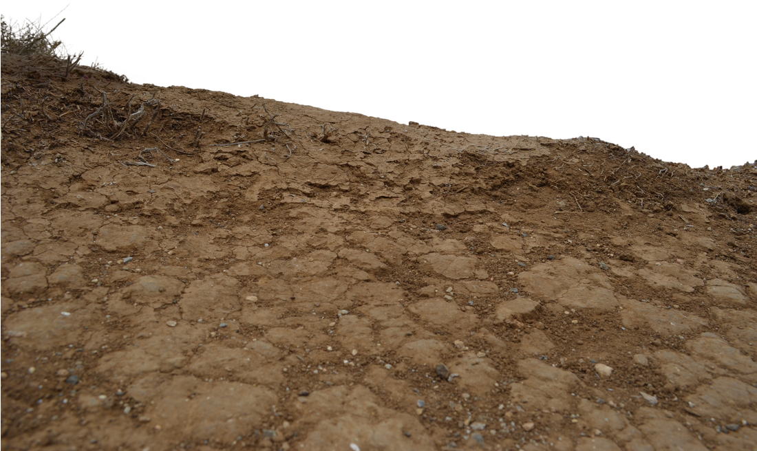 Crack Earth Hill Stock (1098x727), Png Download