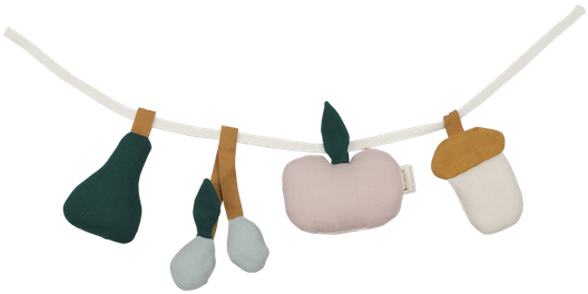 Fabelab Fruit Rattle Set (591x591), Png Download