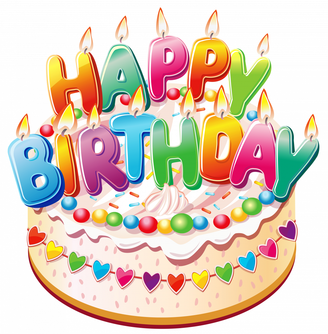 Download HD 28 Collection Of Animated Clipart Happy Birthday Transparent  PNG Image - NicePNG.com, image size:1063x1080