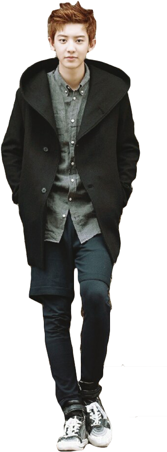 Chanyeol 2016 Png (381x1005), Png Download