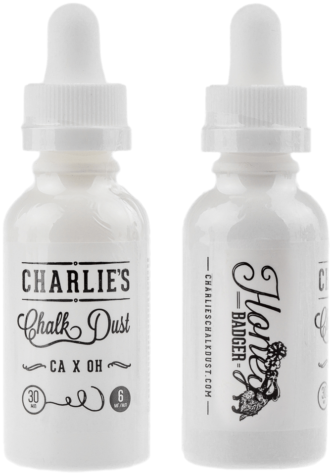 Жидкость Charlie's Chalk Dust Honey Badger (1024x1024), Png Download