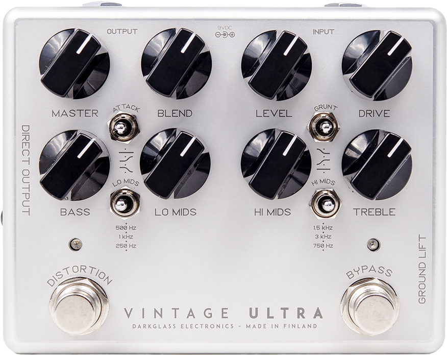 Darkglass Vu Vintage Ultra Bass Preamp Pedal (940x940), Png Download