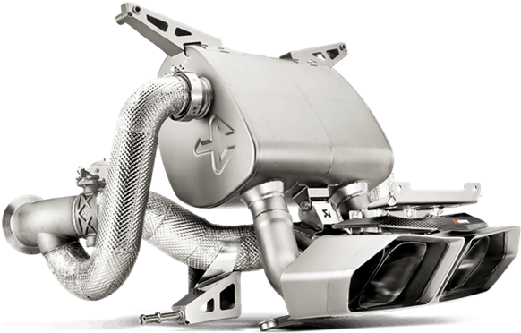 Akrapovic Lamborghini Aventador Lp 700 4 Titanium Inconel (1075x675), Png Download