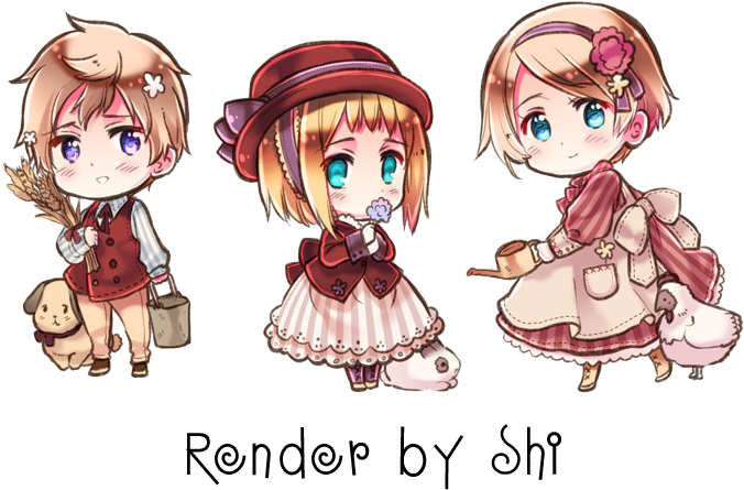 Hetalia Anime (700x500), Png Download