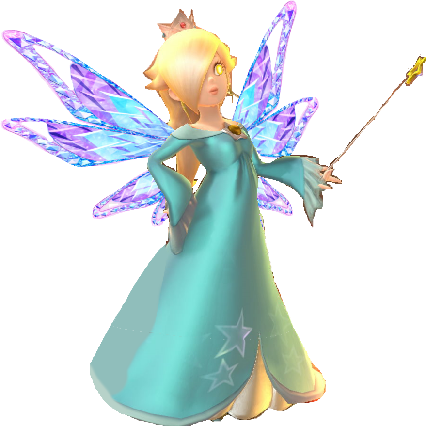 Rosalina Fairy Of The Galaxy U (896x882), Png Download