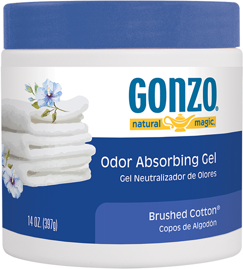 Gonzo Natural Magic Brushed Cotton Odor Absorbing Gel, (750x553), Png Download