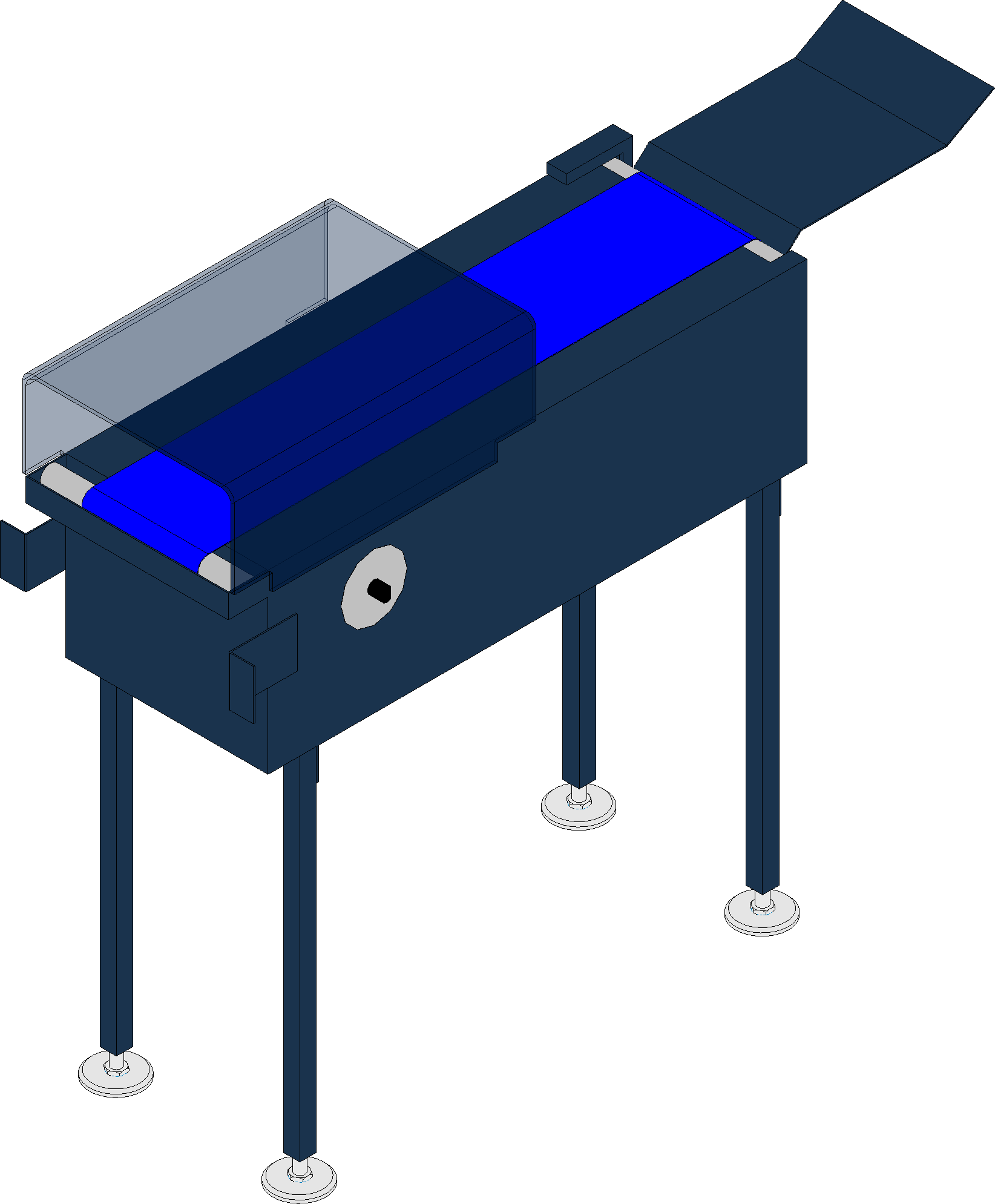 Cmt Exit Conveyor Iso (1644x1989), Png Download