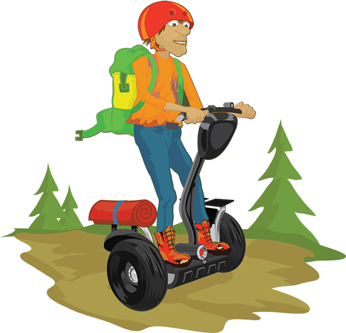 Segway Png (700x747), Png Download
