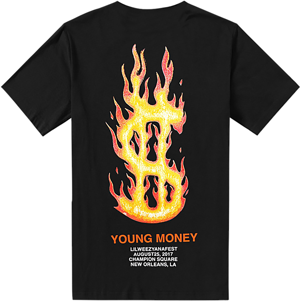 Lilweezyana Fest Logo T-shirt [black] (1200x1200), Png Download