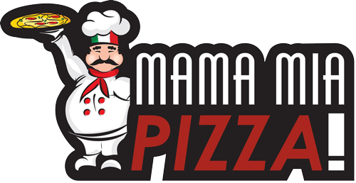 Mamma Mia Pizza Logo (500x258), Png Download