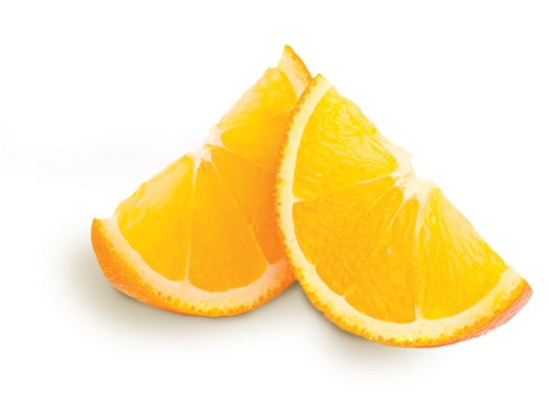 Orange Slices (501x503), Png Download