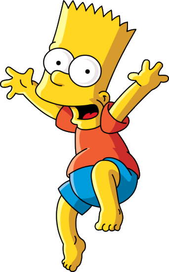 Happy Bart By Jh622 - Happy Valentines Day Simpson (342x550), Png Download