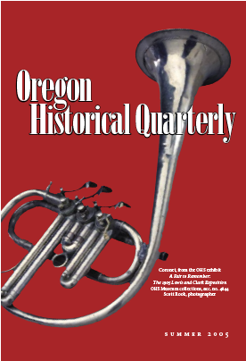 Completing Lewis And Clark's Westward March - Oregon (416x403), Png Download