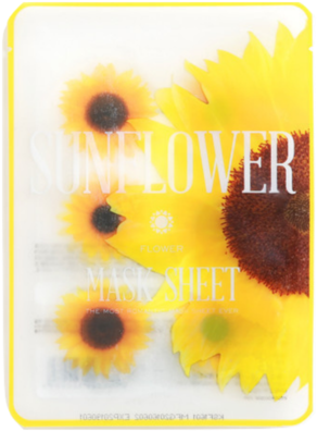 Kocostar Sunflower Slice Mask Sheet Skin Mask - Kocostar Sunflower Mask Sheet (500x500), Png Download