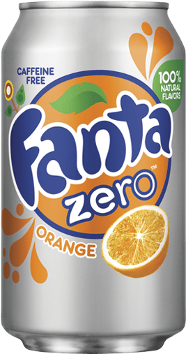 Food - Fanta - Fanta Zero Orange Soda 12 Oz Can (300x509), Png Download