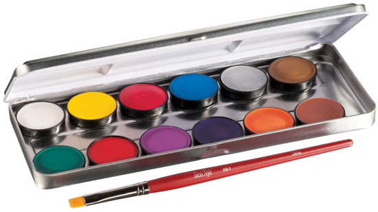 Ben Nye Lumiere Creme Palette, 12 Colors, - Make-up Artist (549x549), Png Download