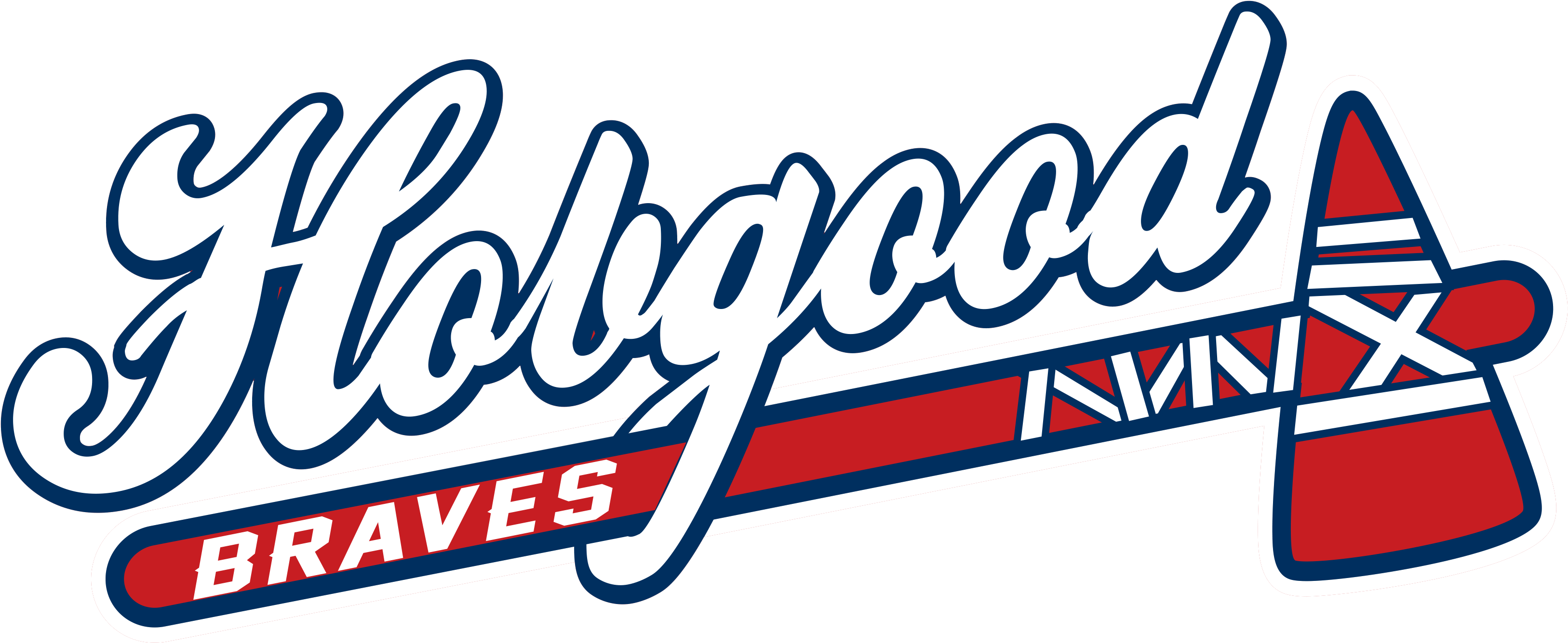 2016-2017 Hobgood Braves - Hobgood Braves (3300x1516), Png Download