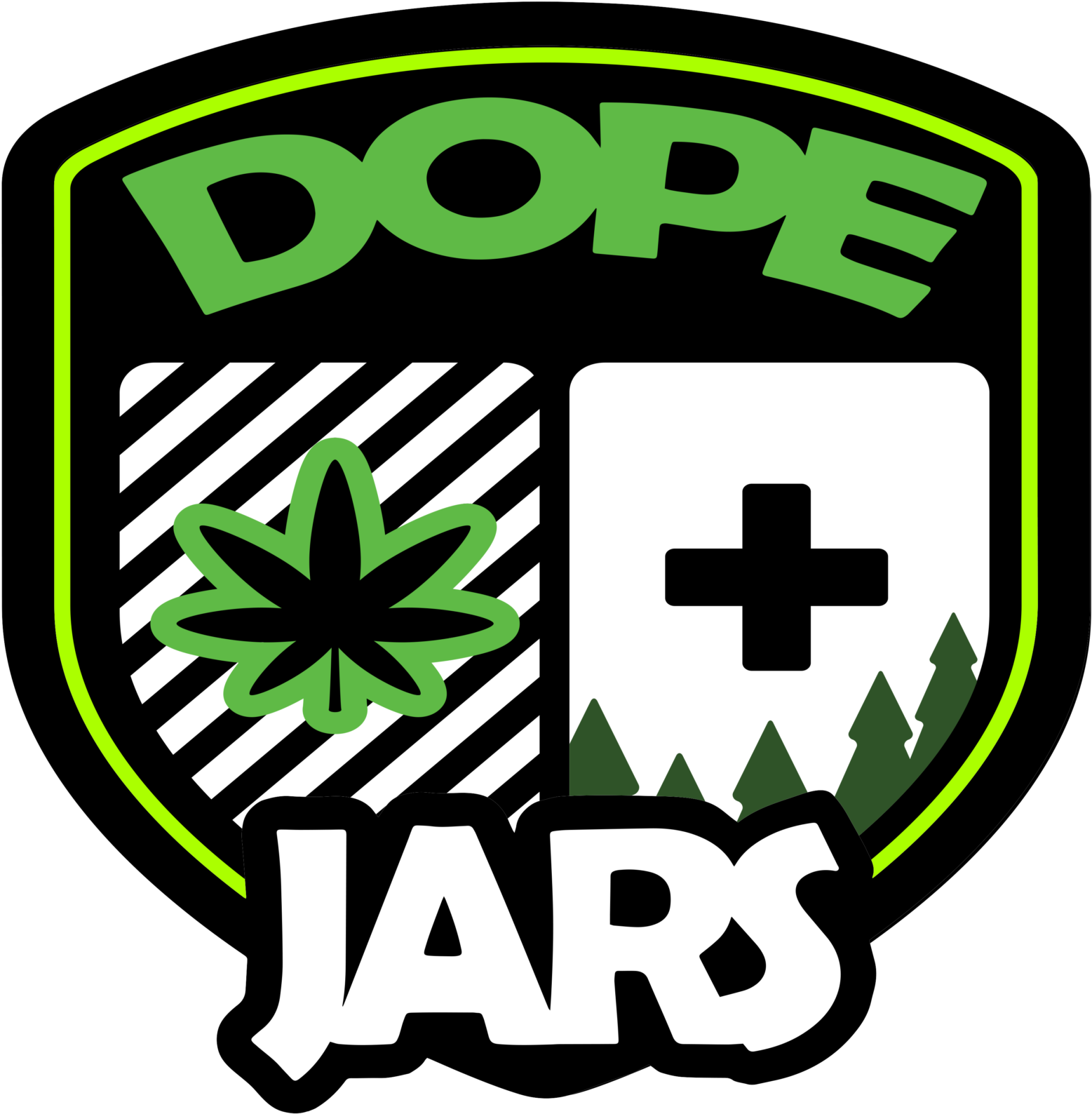 Welcome To Dope Jars® Official Online Shop - Dope Jars (2048x2048), Png Download
