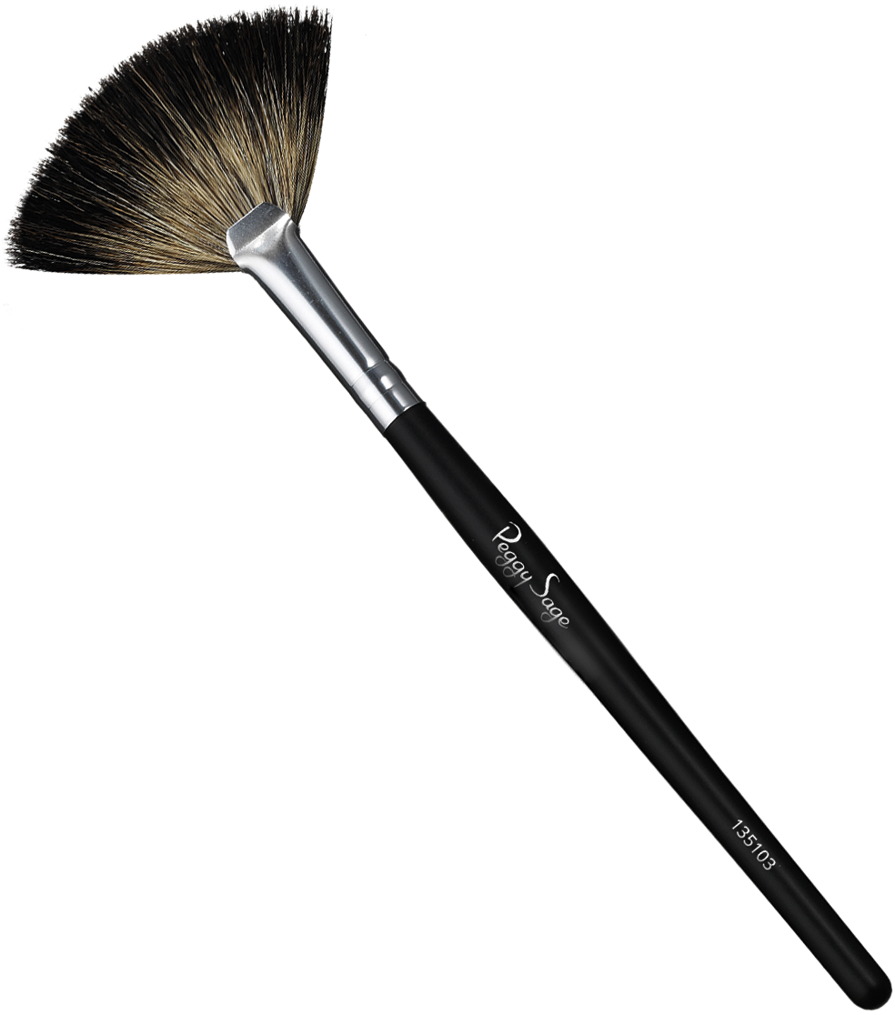 Fan Brush - Pinceau Éventail (1200x1353), Png Download