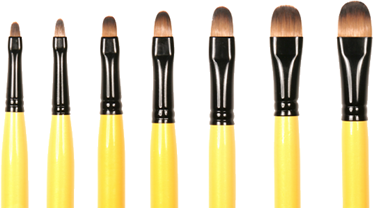 Filbert Paint Brushes - Paintbrush (750x300), Png Download