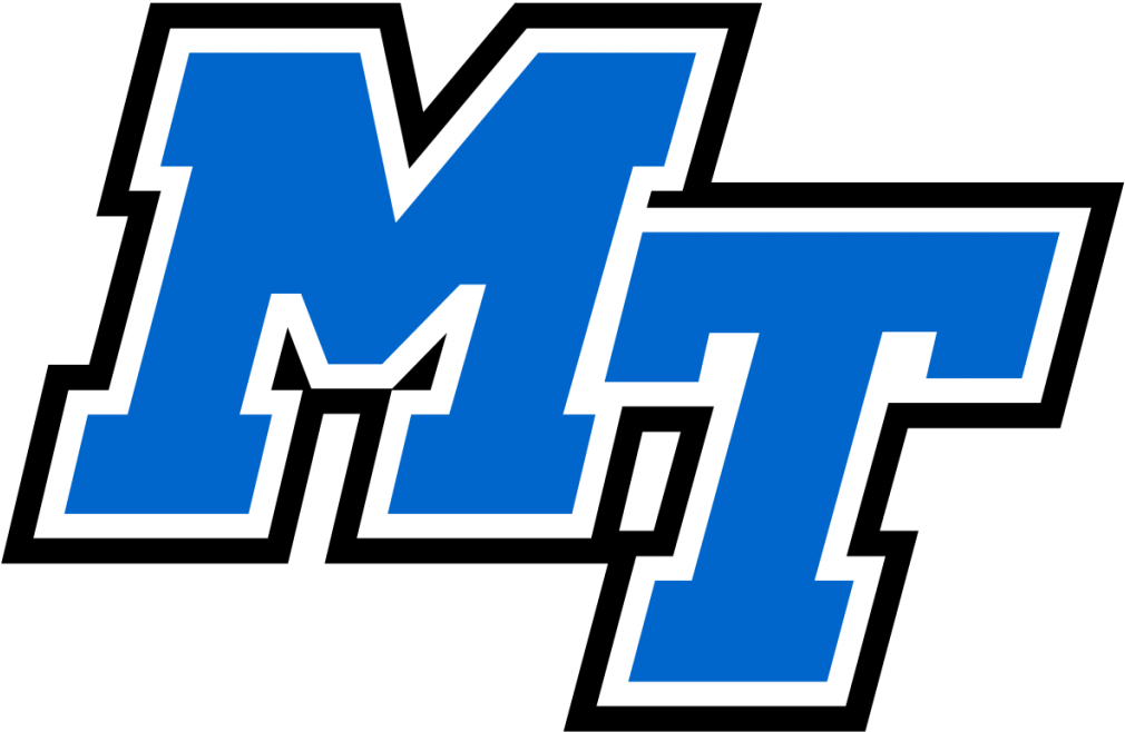 Braves Sign Two From Middle Tennessee - Middle Tennessee Athletics Logo (1024x666), Png Download