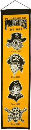 Vintage Pittsburgh Pirates Logo (500x500), Png Download