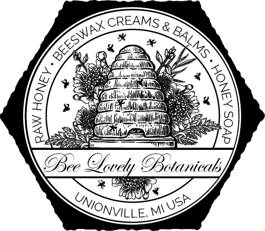 Bee Clipart Rustic - Bee Lovely Botanicals, Llc (515x450), Png Download