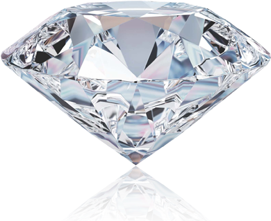 Single Diamond Png Photo - 9 Carat White Gold Diamond Cluster Ring (400x320), Png Download