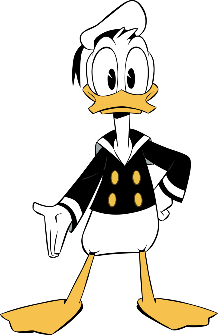 Ducktales - Ducktales 2017 Donald Duck (721x1107), Png Download