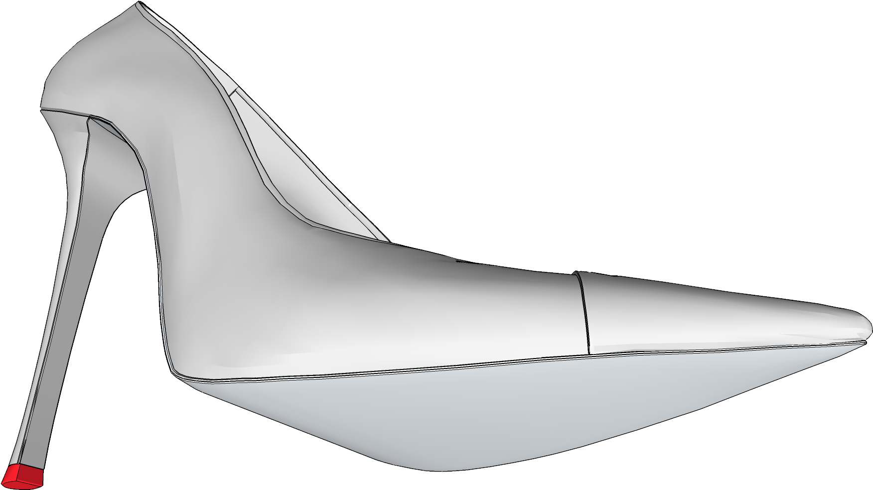 High Heels Heels - High-heeled Shoe (1920x1074), Png Download