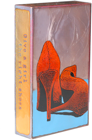 Ms - - Give A Girl The Right Pair Of Shoes And She'll Conquer (357x479), Png Download