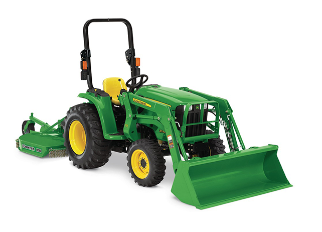 Compact Utility Tractor - 2018 John Deere 3038e (642x462), Png Download