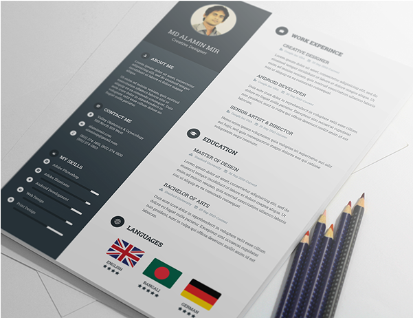 Download Behance Resume Template Free Resume Template On Behance ...