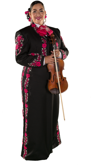 Musical Director/violin - Mariachi Las Altenas (480x600), Png Download
