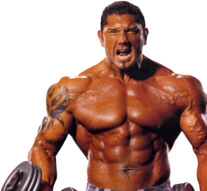 Batista Abs Png Free Download - Body Of Batista (417x400), Png Download