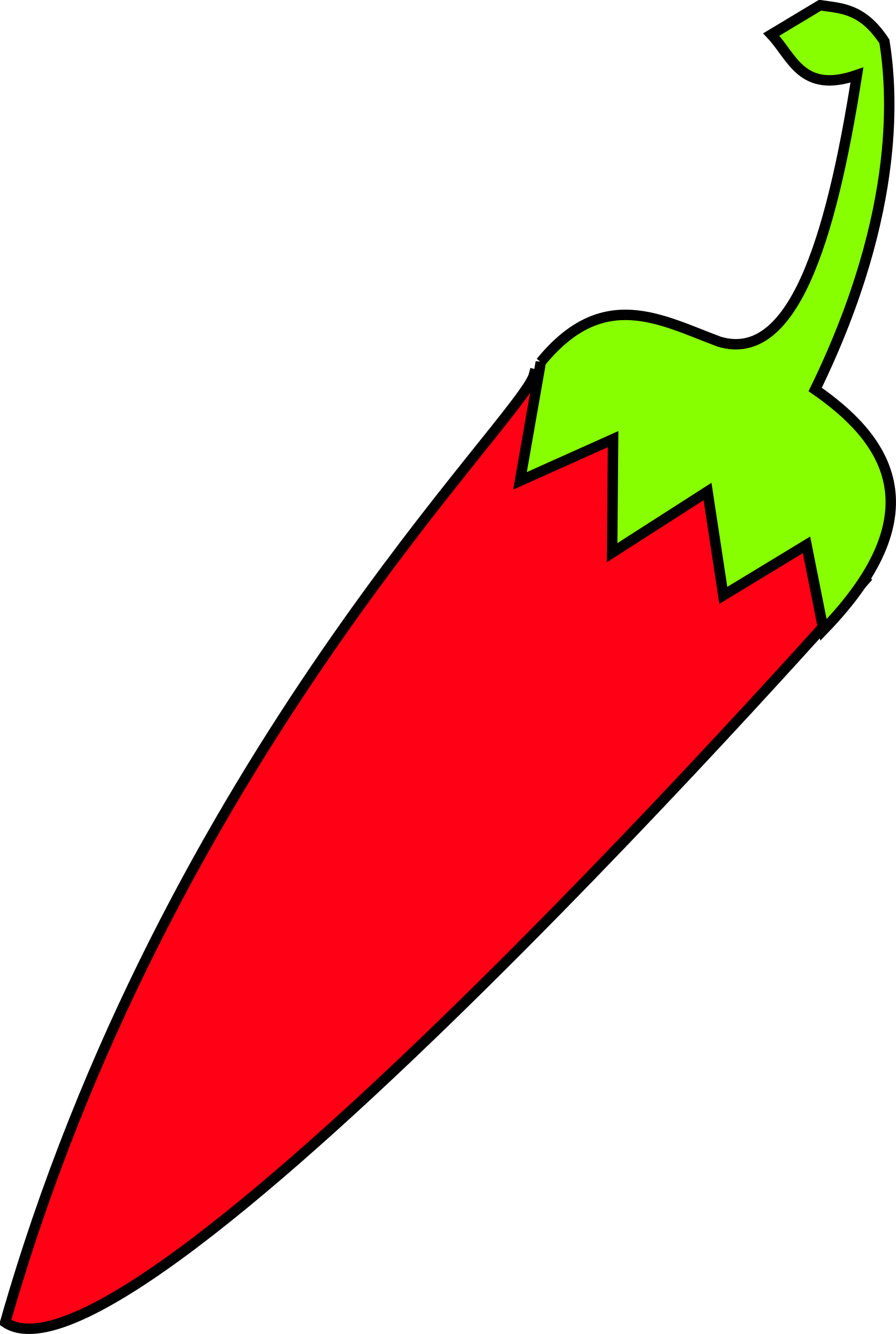 This Free Icons Png Design Of Red Chili With Green (1612x2400), Png Download