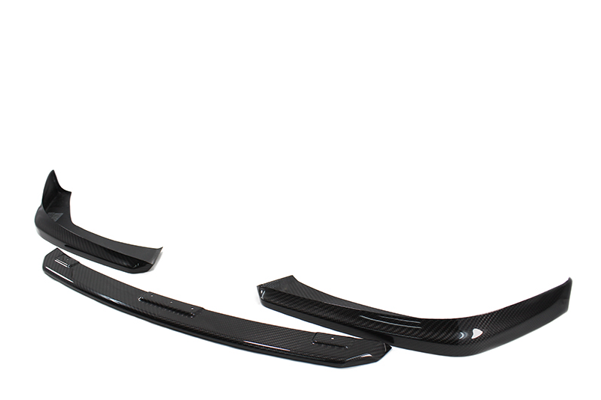 Carbon Fiber Porsche Panamera Front Lip Splitter Bumper - Windscreen Wiper (600x600), Png Download