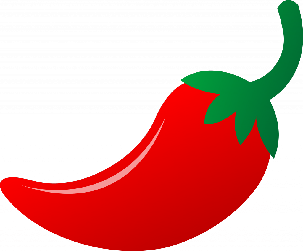 Black And White Library Green Chili Clipart - Chili Pepper Clip Art (1024x850), Png Download