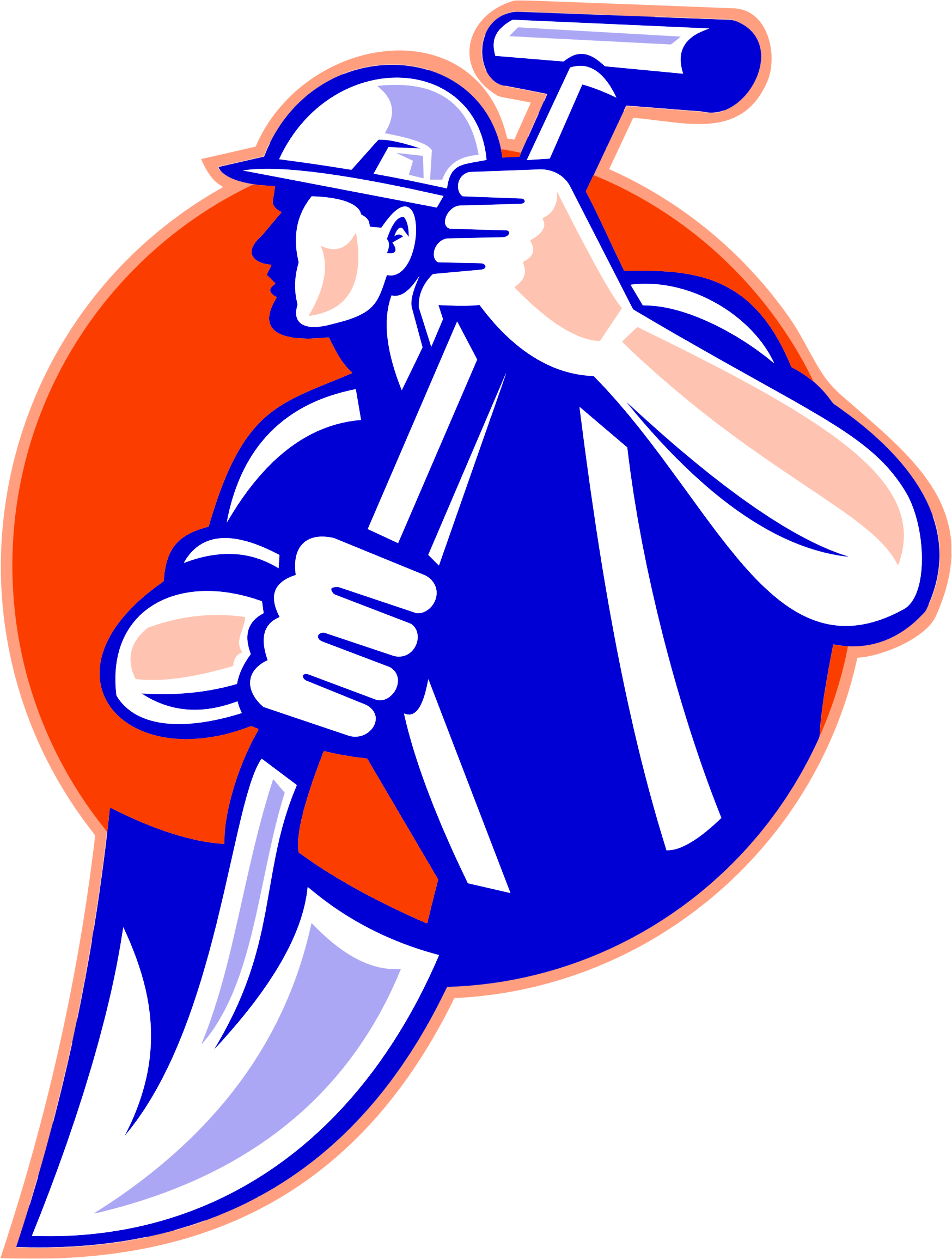 This Free Icons Png Design Of Construction Worker Icon (1748x2312), Png Download