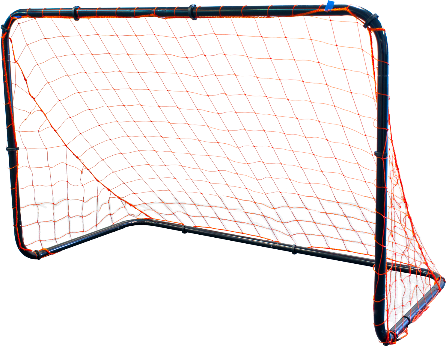 6' Black Shadow Steel Soccer Goal - 6' Black Shadow Steel Goal, Hockey Goals, (1800x1200), Png Download