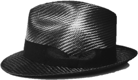 Genuine Carbon Fiber Fedora - Genuine Carbon Fiber Fedora (l) (589x589), Png Download