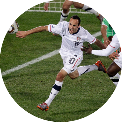 The Moment U - Usa Vs Algeria 2010 World Cup (405x405), Png Download