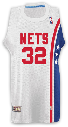 1990 [new Jersey] - Descuento Nets #32 Dr.j Júlio Erving Aba Retro Swingman (300x450), Png Download