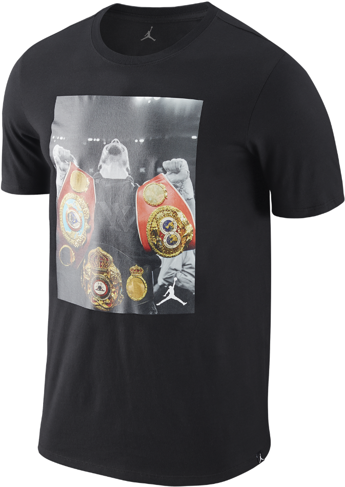Jordan Andre Ward "earned" Men's T-shirt, By Nike Size - Andre Ward T Shirt (1000x1000), Png Download