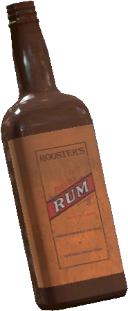 Rum Bottle - Liqueur Coffee (489x506), Png Download