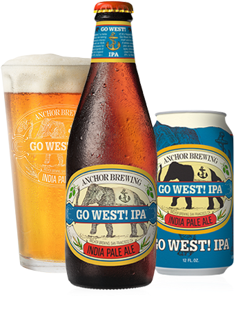 Brew Facts - Anchor Brewing Co. Anchor Go West! Ipa Ipa (india Pale (353x633), Png Download