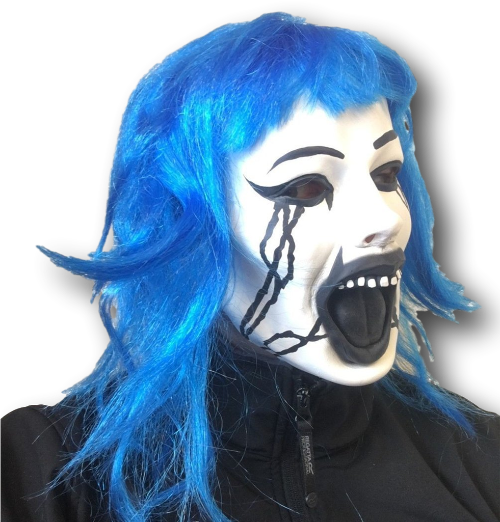 Scary Grudge Doll Mask (1024x1024), Png Download