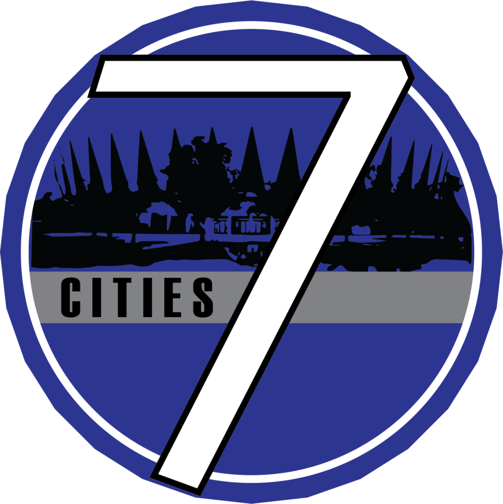 7 Cities Instagram Pressure Washing Logo Mockup V1 (1000x1001), Png Download