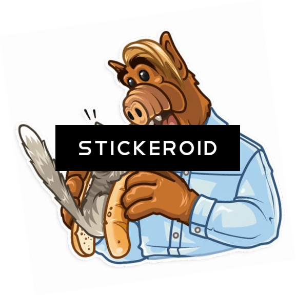 Alf Hungry (577x578), Png Download