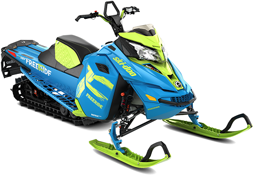 2017 Ski-doo Freeride (661x480), Png Download